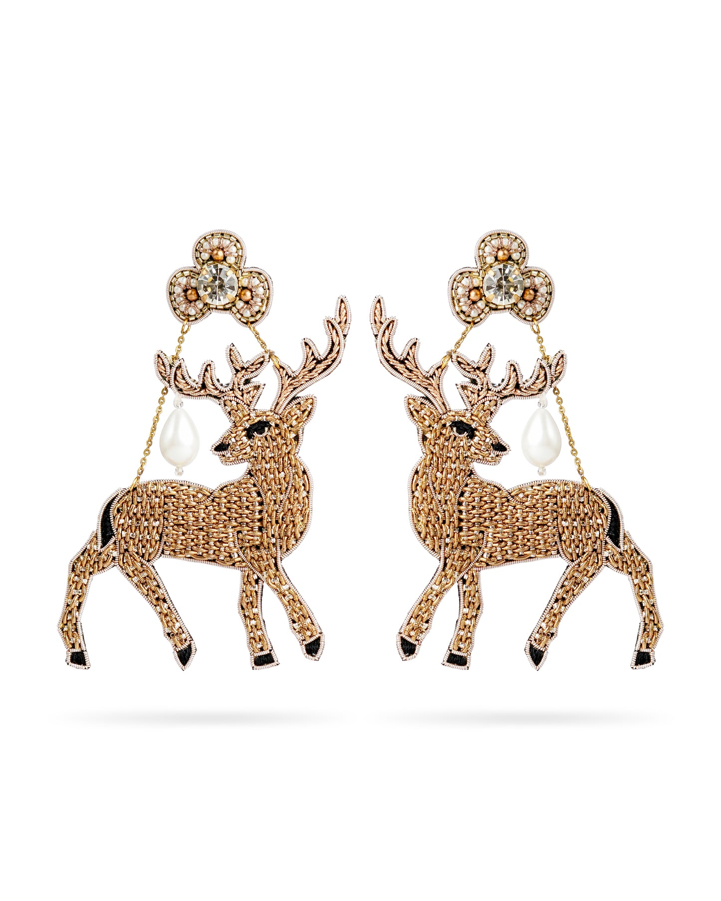 Deer Earrings - Reynara Jewelry | Queen Jewelry
