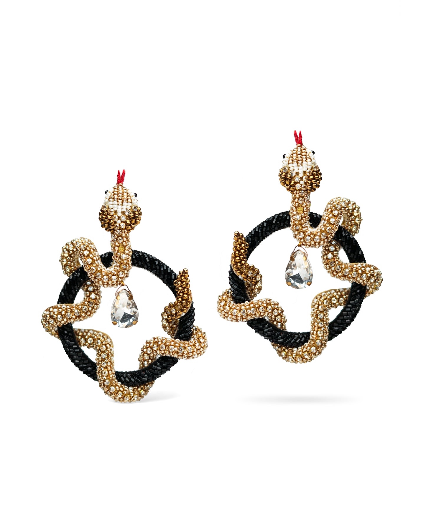 Snake Earrings - Reynara Jewelry | Queen Jewelry