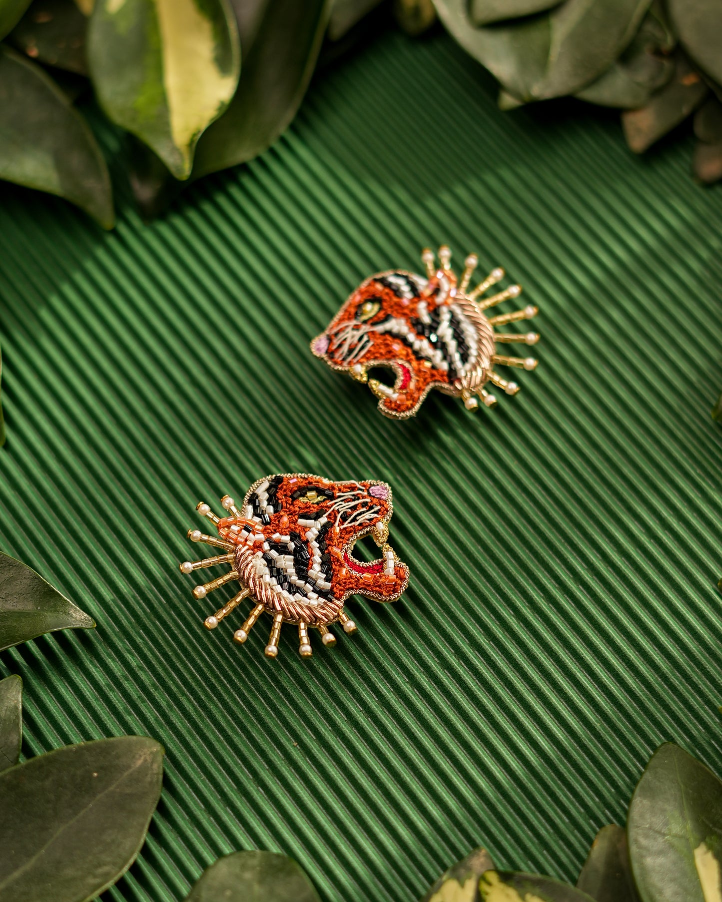 Tiger Earrings - Reynara Jewelry | Queen Jewelry