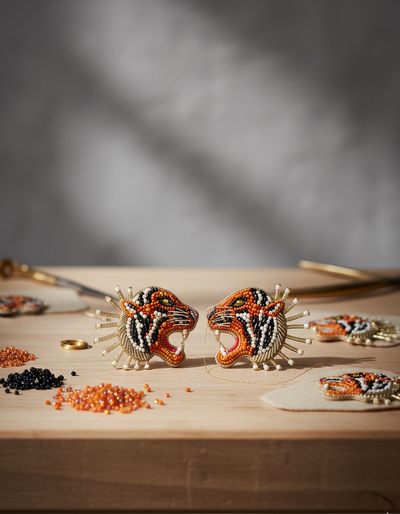 tiger-earrings